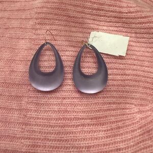 ALEXIS Bittar Lilac/Purple Lucite Link Wire
Earrings ⭐️read description